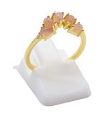 Pierścionek Srebro 925 Tiara z Kamienia Słonecznego