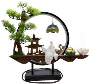 Kadzielnica Backflow Święte Bonsai LED 39 cm