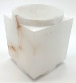 Świecznik alabastrowy 11 cm