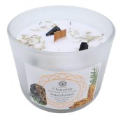 Świeca Green Tree „Oczyszczająca” Czarny turmalin + drzewo sandałowe 256 g