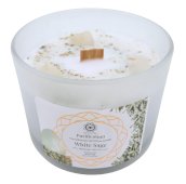 Świeca Green Tree 'Purification' Selenit + Biała szałwia 256 g