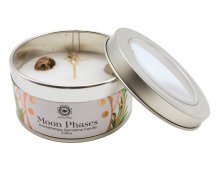 Świeca Green Tree „Phases of the Moon”, kamień księżycowy + ylang ylang, 70 g