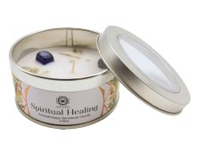 Świeca Green Tree „Spiritual Healing”, Lapis Lazuli + Woda Floryda, 70 g