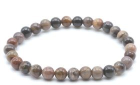 Bransoletka Agat Fossile perles 6mm