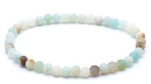 Bransoletka Amazonit Multi perles 4mm