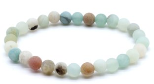 Bransoletka Amazonit Multi perles 6mm