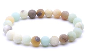 Bransoletka Amazonit multi perles 8mm