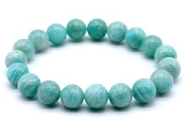 Bransoletka z amazonitu 'AA' perles 10mm
