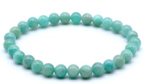 Bransoletka z pereł Amazonite 'AA' 6mm