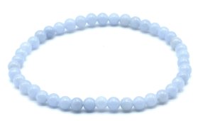Bransoletka z koralików Angelite 4mm