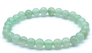 Bransoletka z pereł Awenturyn Verte 6mm