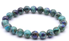 Bransoletka z pereł Azurite 'AAA' 8mm