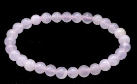 Bransoletka z perełek Calcite Rose 6mm