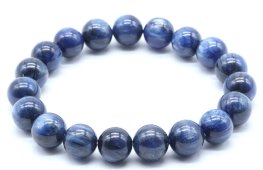 Bransoletka z pereł cyjanitowych 10mm