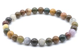 Bransoletka z koralików Jasper Ocean 6mm