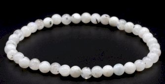 Bransoletka z pereł labradorytowych Blanche 4mm