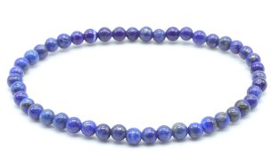 Bransoletka z koralików Lapis Lazuli 'AA' 4mm