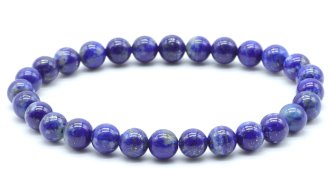 Bransoletka z koralików Lapis Lazuli 'AA' 8mm