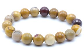 Bransoletka z pereł Jasper Mokaite 10mm
