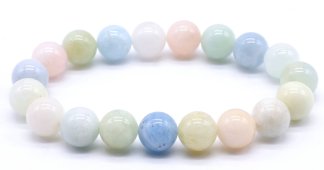 Bransoletka Morganite perles 10mm