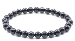 Bransoletka Onyx Czarne perły 6mm