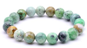 Bransoletka z pereł Variscite 10mm