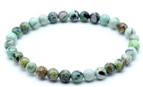 Bransoletka z pereł Variscite 6mm