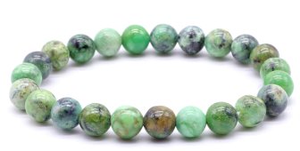 Bransoletka z pereł Variscite 8mm