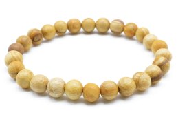 Bransoletka z pereł Palo Santo 10 mm
