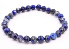 Bransoletka z fasetowanych koralików Lapis Lazuli 6mm