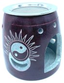 Kamienny kominek olejowy Ying-Yang 10 cm