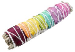 Biała szałwia i 7 czakr 40-60g 15cm