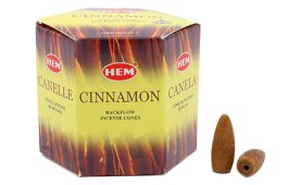 Stożki zwrotne HEM Cinnamon 12 szt.
