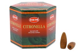 Stożki zwrotne HEM Lemongrass 12 szt.
