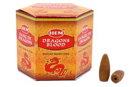 Stożki zwrotne HEM Dragon's Blood 12 szt.