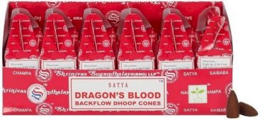Stożki Backflow Dragon Satya 6 szt.