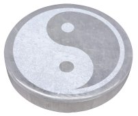 Talerz selenitowy Yin-Yang 10 cm