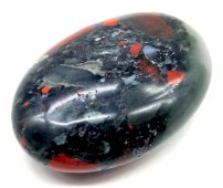 Otoczak XL Afrykański heliotrop jaspis 6 cm