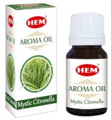 HEM Olejek z trawy cytrynowej 10 ml - 12 szt.