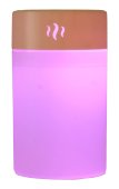 Nawilżacz powietrza LED w kształcie cylindra o średnicy 12 cm