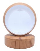 Nawilżacz powietrza antygrawitacyjny, drewniany, 23 cm