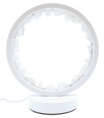 Lampa ambientowa z kryształu górskiego 21 cm