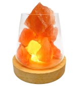 Himalajska lampa dyfuzyjna solna 10 cm