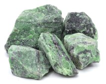 Rubinowy zoisyt 'A' surowy 1 kg