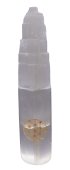 Monolit selenitowy grawerowany 20cm - Drzewo Życia