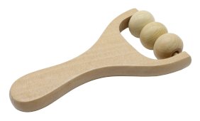Drewniany wałek do masażu 14 cm