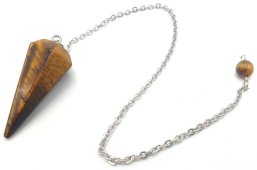 Wahadło stożkowe tygrysie oko 3,5 cm