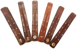 Ski10 Mix 12-częściowy drewniany uchwyt na kadzidełka