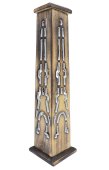 Drewniany stojak na kadzidełka Inka Totem Tower 30cm