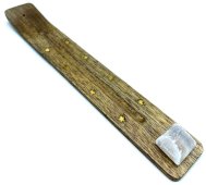 Podstawka na kadzidełka Ski Wood 25 cm + selenit